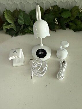 Saviland Nail Curing Lamp Set With USB Cables & Accessories For Gel Nails White